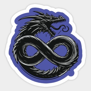 infinitydragon v7 Sticker